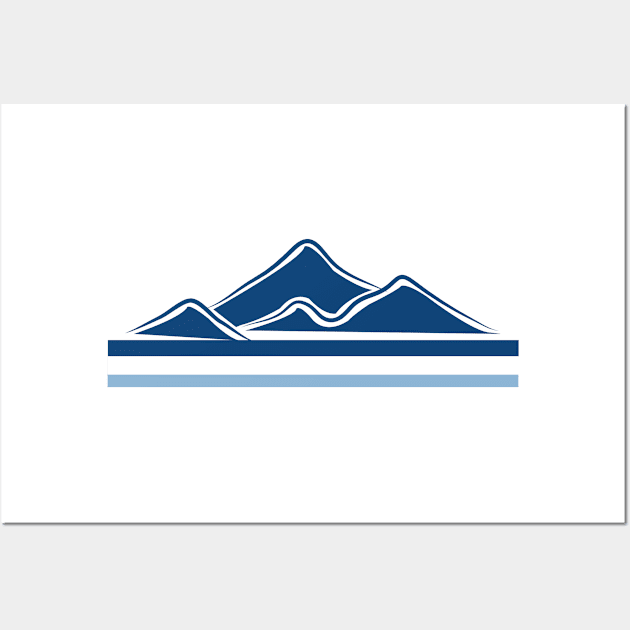 Mountain Wall Art by dddesign